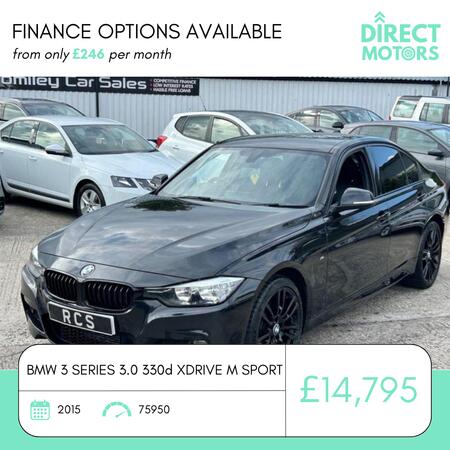 BMW 3 SERIES 3.0 330d xDrive M Sport Saloon