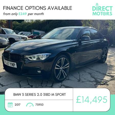 BMW 3 SERIES 2.0 318d M Sport Saloon