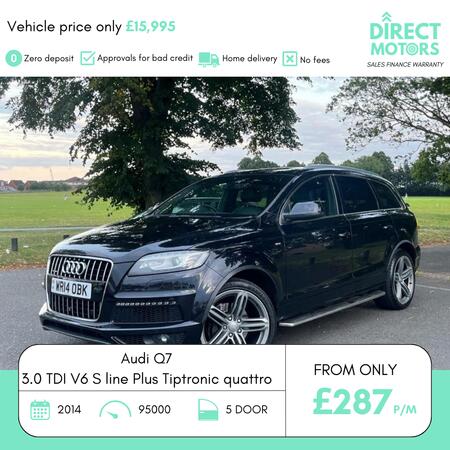 AUDI Q7 3.0 TDI V6 S line Plus